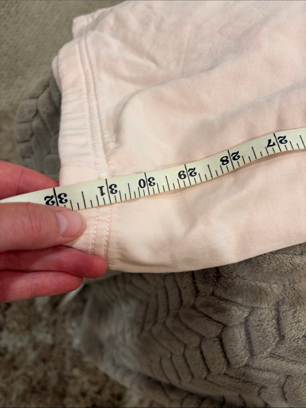 Aerie Light Pink Drawstring Wide-Leg Pants M Long - Picture 5 of 5